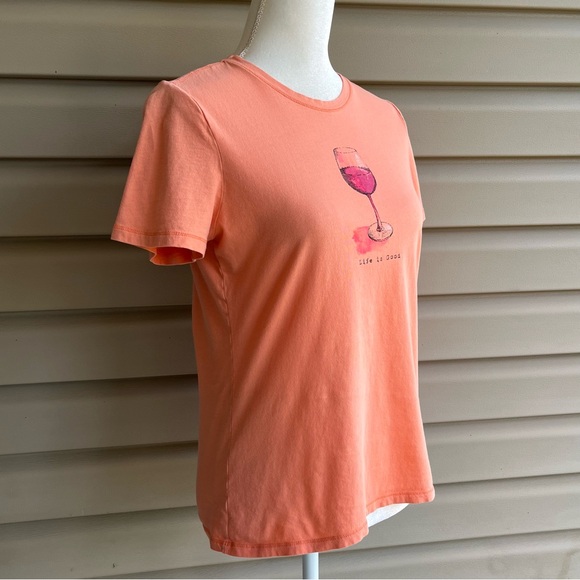 •Life is Good• Short Sleeve Classic Fit Tee - Size Small - Picture 4 of 7